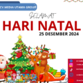 CV Media Utama Group Rayakan Natal dengan Sentuhan Keakraban dan Persahabatan