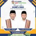 Mohammad Ishak dari PT Leora Salt Solution Ucapkan Selamat kepada H. Slamet Junaidi dan Ra Mahfud