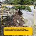 Gelombang Pasang Gerus Trotoar Pantai Citepus, Pemerintah Diharap Sigap Selamatkan Jalan Nasional