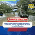 Jalan Akses Stadion GBLA Terendam 2 Kilometer Jelang Laga Persib, Rumah Pompa Disiagakan