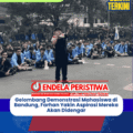 Gelombang Demonstrasi Mahasiswa di Bandung, Farhan Yakin Aspirasi Mereka Akan Didengar