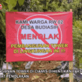 Proyek Pembangunan Tower di Ciamis Dihentikan Paksa usai Warga Ring 1 Buat Surat Penolakan