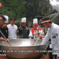 Kemeriahan HUT Ke-81 RI di Sumedang, 100 Chef MBG Tanding Masak di Kampung Karuhun