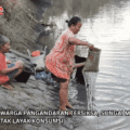 Kemarau Bikin Warga Pangandaran Tersiksa, Sungai Menyusut, Air Sumur kuning Tak Layak Konsumsi